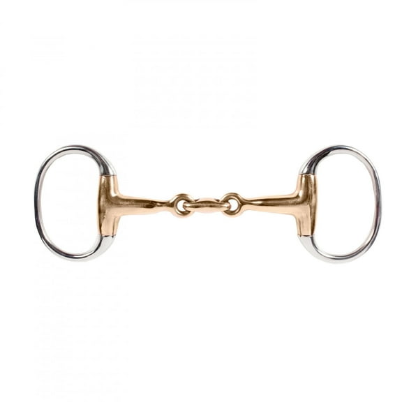 Horze Copper Lozenge Link Eggbutt Snaffle Bit