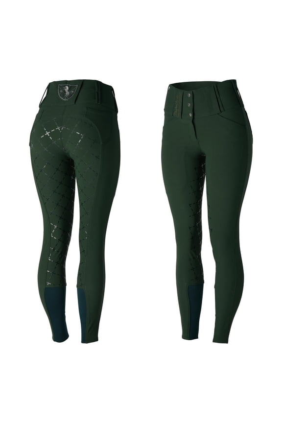 Desiree Womens Silicone Full Seat Breeches with Belt Loops