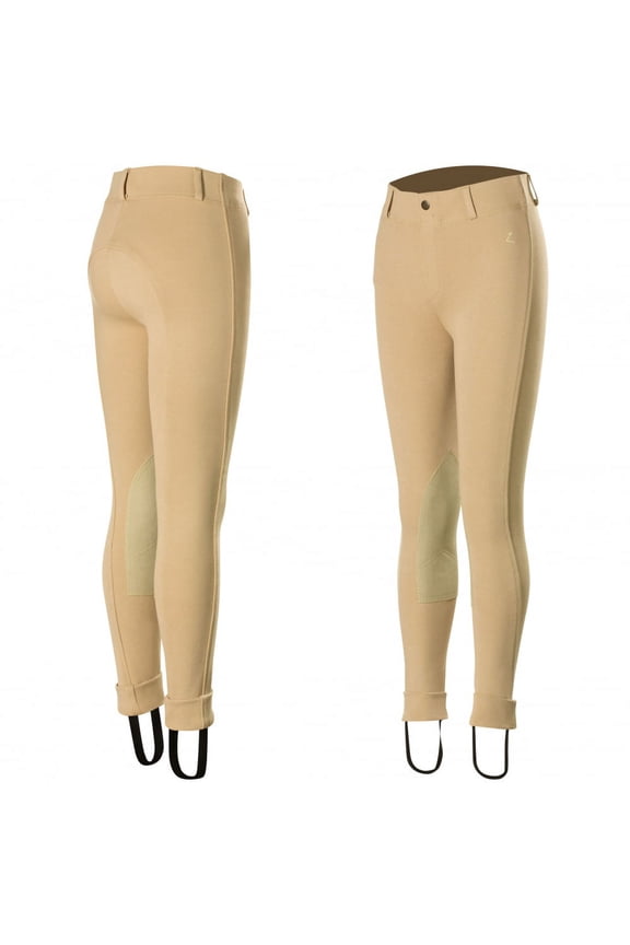 Kids Nora Pull On Knee Patch Jodphur Breeches