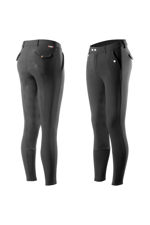 Mens Grand Prix Silicone Grip Full Seat Breeches