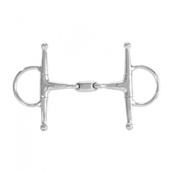 Horze Oval Link Joint Full Cheek Snaffle Bit