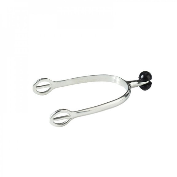 Horze Roller Spurs - Silver - W