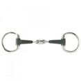 thumbnail image 1 of Horze Rubber Oval Link Eggbutt Snaffle Bit, 1 of 2