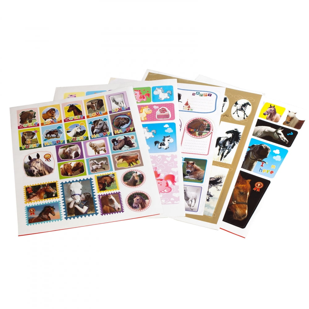 Horze Set of Stickers - Five Sheets - Walmart.com