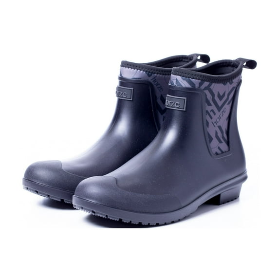 Horze Smoky Twilight Womens Neoprene and Rubber Paddock Boots