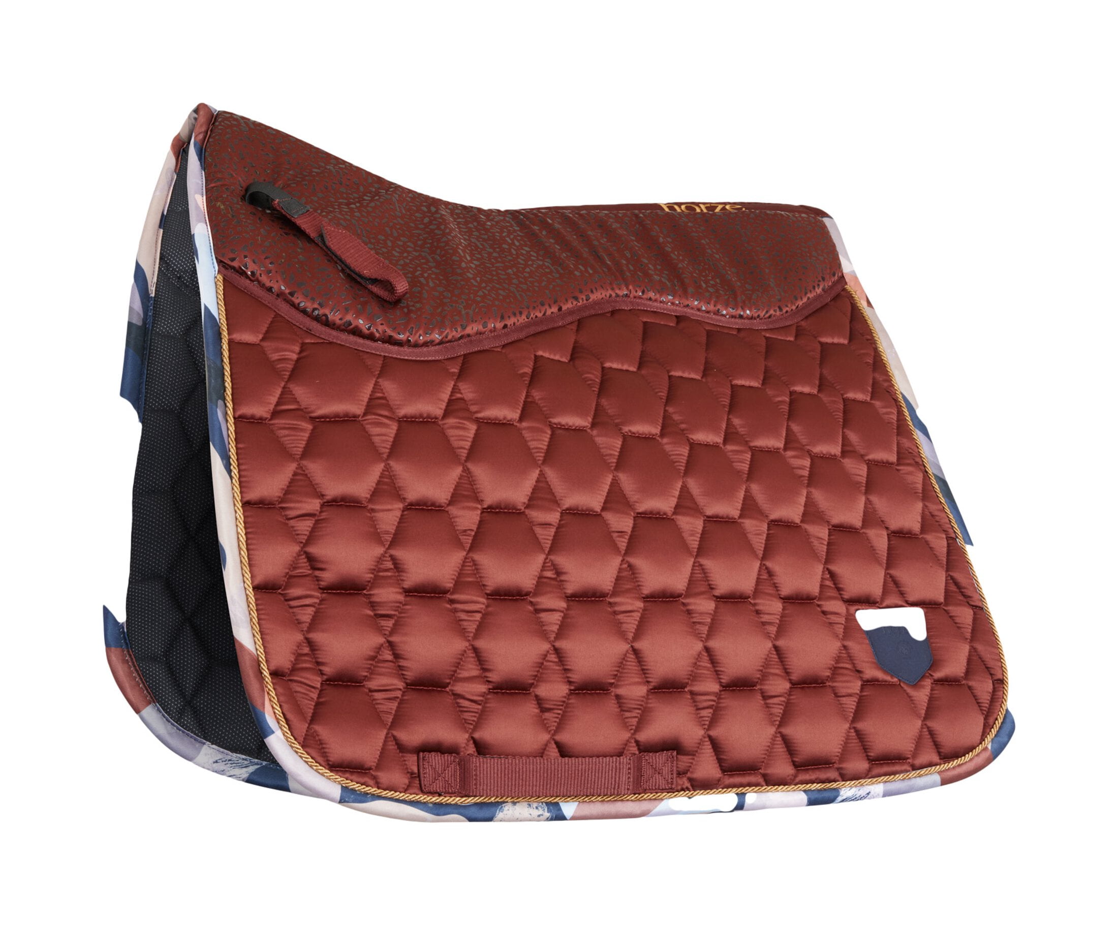 HORZE Bristol Dressage Saddle Pad - Quick-Dry Lining With Light Padding For Excellent Fit 1 thumbnail image