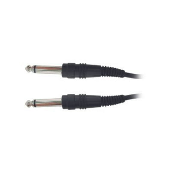Hosa CPP 105 - Audio cable - mono jack male to mono jack male - 5 ft - black