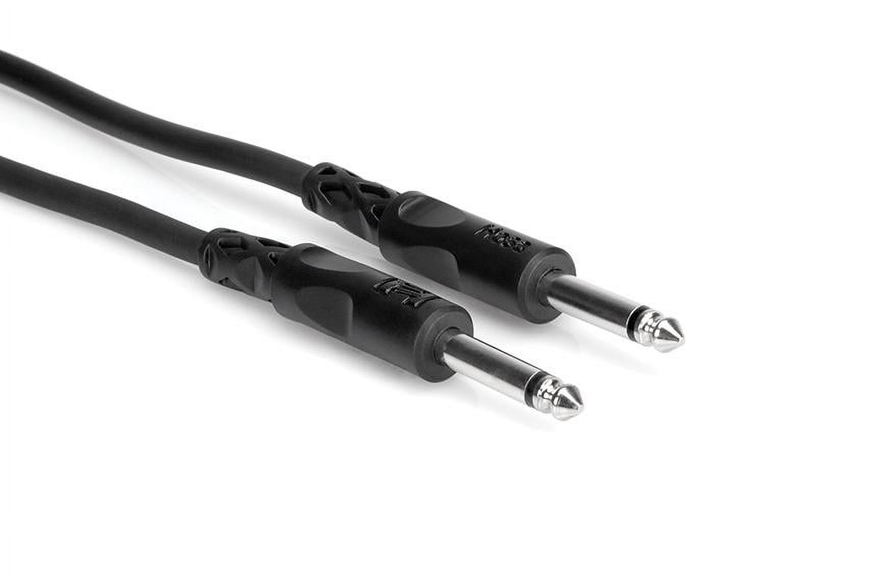 Hosa CPP100 Series 1/4" TS Audio Cable 5ft - image 1 of 2
