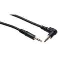 thumbnail image 1 of Hosa Technology 3' Stereo Mini Male to Stereo Angled Mini Male 3.5mm TRS RA Cable, 1 of 4