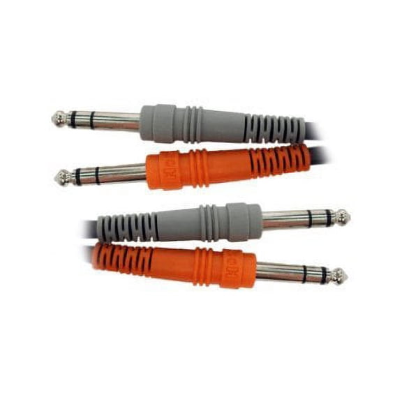 Hosa CSS 202 - Audio cable - mono jack male to mono jack male - 6.6 ft - shielded - black