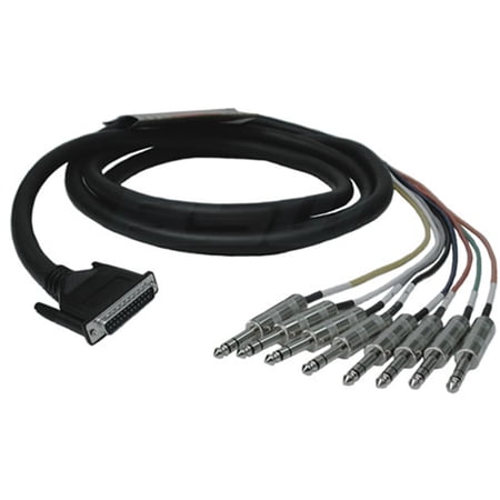 Hosa DTP-803 Snake DB25A to 1/4"" TRS 3 Meter