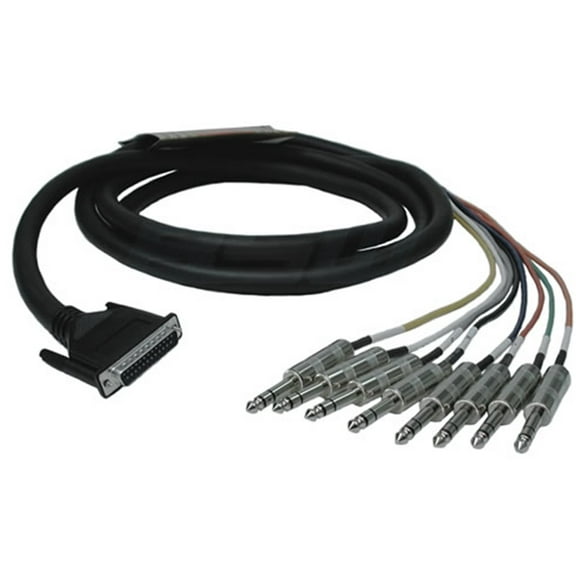 Hosa DTP-803 Snake DB25A to 1/4"" TRS 3 Meter
