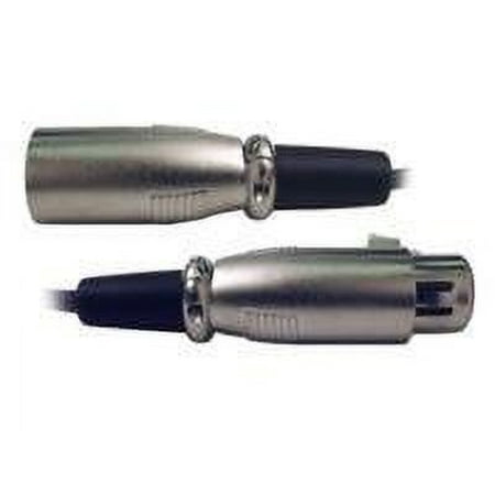 Hosa Technology AES/EBU Cable, Hosa XLR3F to XLR3M, 3 ft