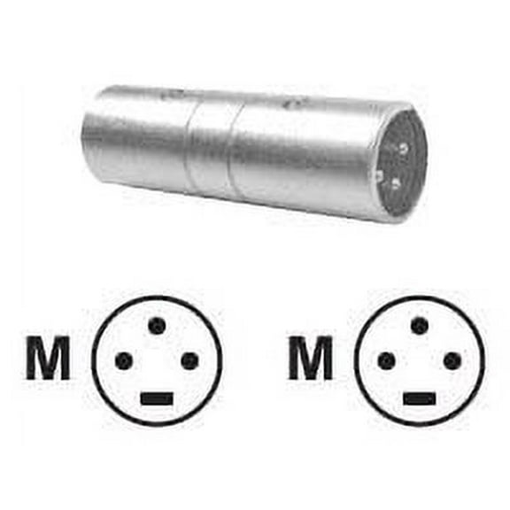 Hosa XLR-M to XLR-M Coupler