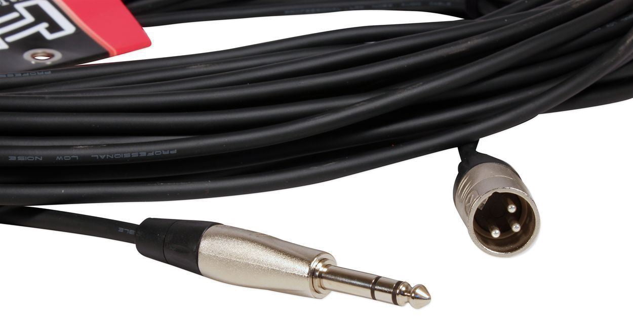 Hosa HSX-100 100 Foot Rean 1/4" TRS-XLR-3 Male Balanced Inter-Connect Cable
