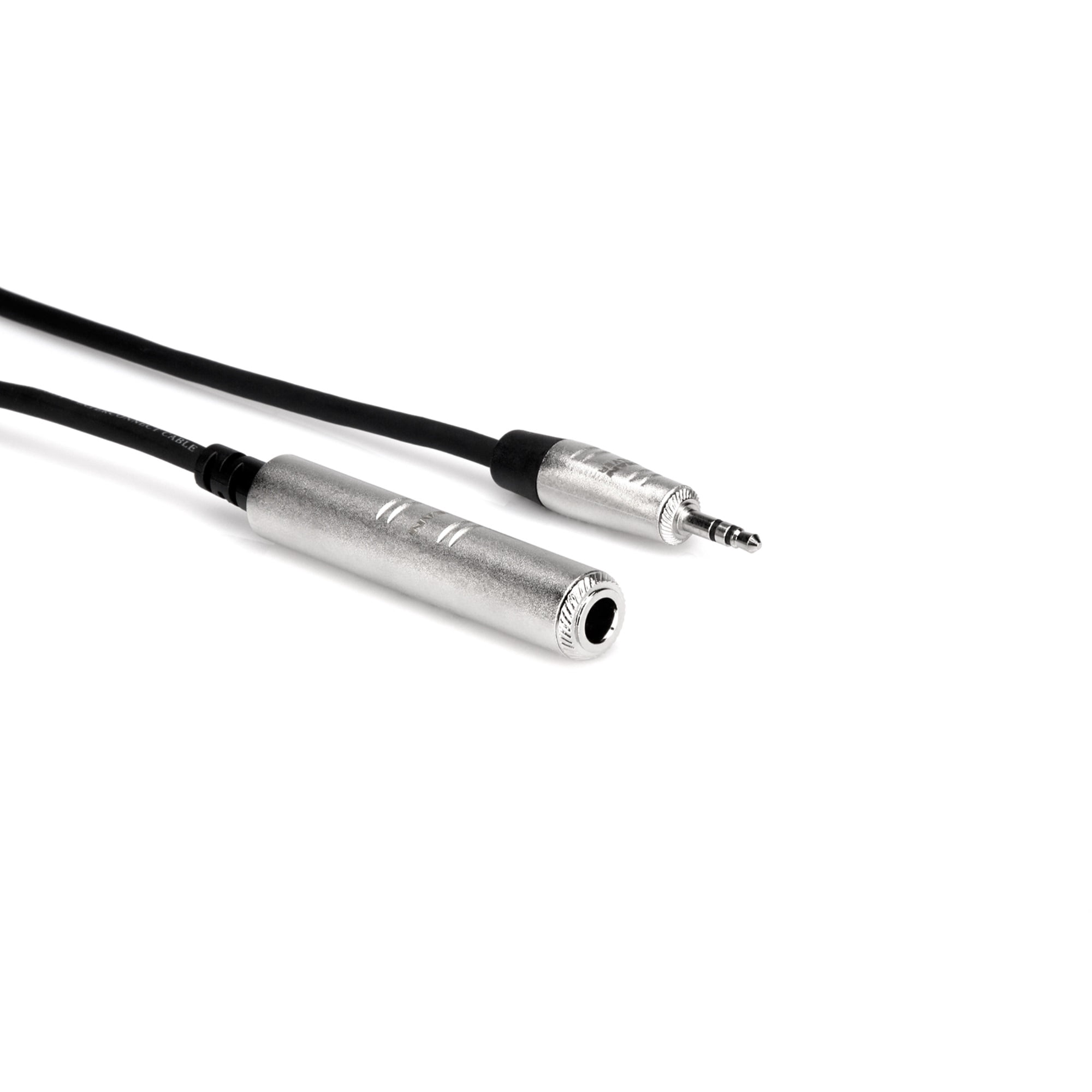 Hosa Pro HXSM-025 Headphone Adaptor Cable REAN 1/4" TRS Female to 3.5 mm TRS Male 25 foot
