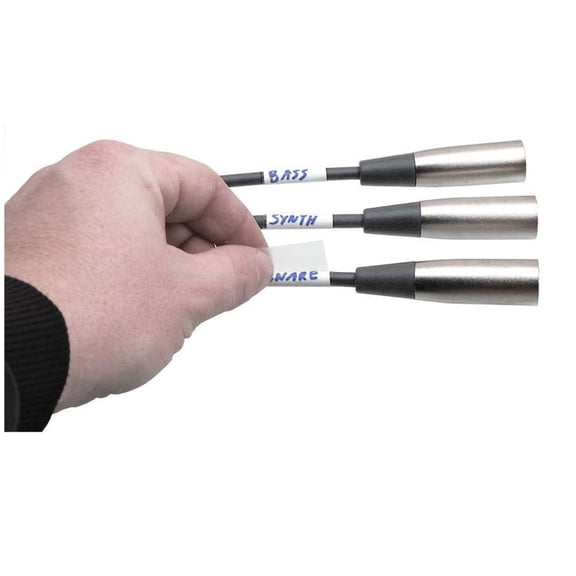 Hosa Technology Label-A-Cable Peel & Stick Cable Labels, 60 Pieces