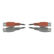 Hosa MID-201 Dual MIDI Cable, 1 Meter, Dual 5-Pin DIN to Same, Professional Music Audio Connection