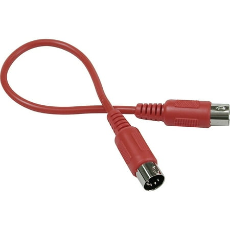 Hosa MID-303RD MIDI Cable Red 3 ft.
