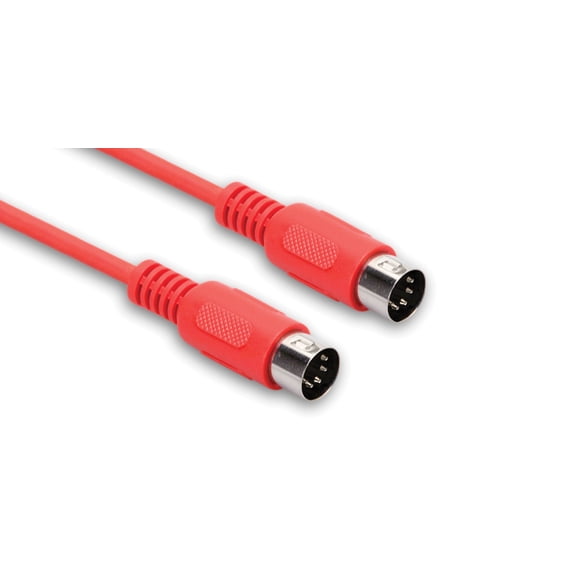 Stream Foot Hosa MID-315RD MIDI Cable, 15-Foot, Red - Walmart.com