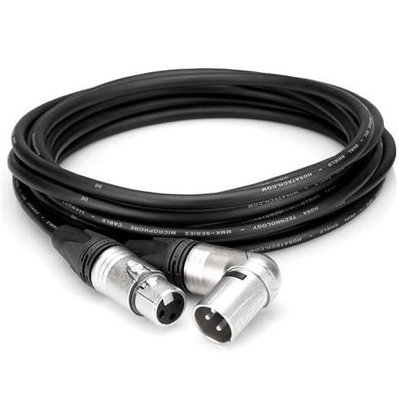 Hosa Microphone XLR Cable with Male Right-Angle - 1.5 ft.