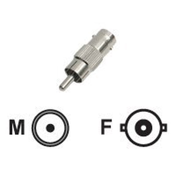 Hosa NBR271 Video Adapter | BNC to RCA Adapter