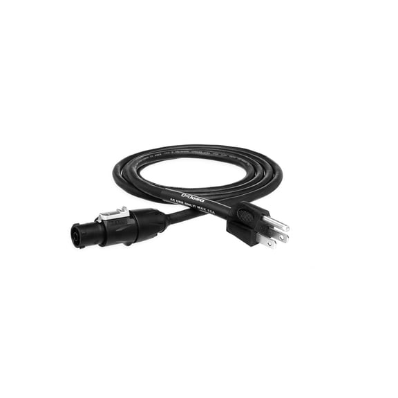 Hosa PRXN-125, PRXN Series Power Cord with REAN Power X and Hosa NEMA 5-15P Connectors - 25 Ft