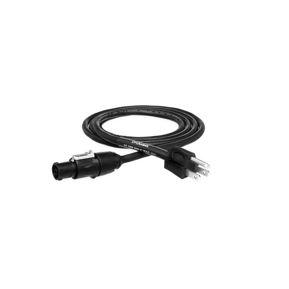 Hosa PRXN-150 True 1 Cable with REAN and Hosa NEMA 5-15P Connectors 50 feet