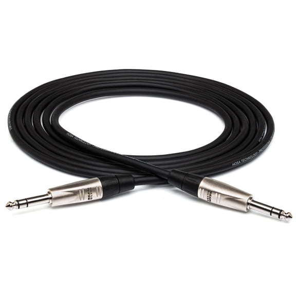 Hosa Technology 20' Pro Balanced 1/4" TRS Male to 1/4" TRS Male Interconnect Audio Cable