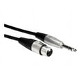 thumbnail image 1 of Hosa Pro Balanced Interconnect REAN XLR3F to 1/4" TRS Cable, 1 of 2