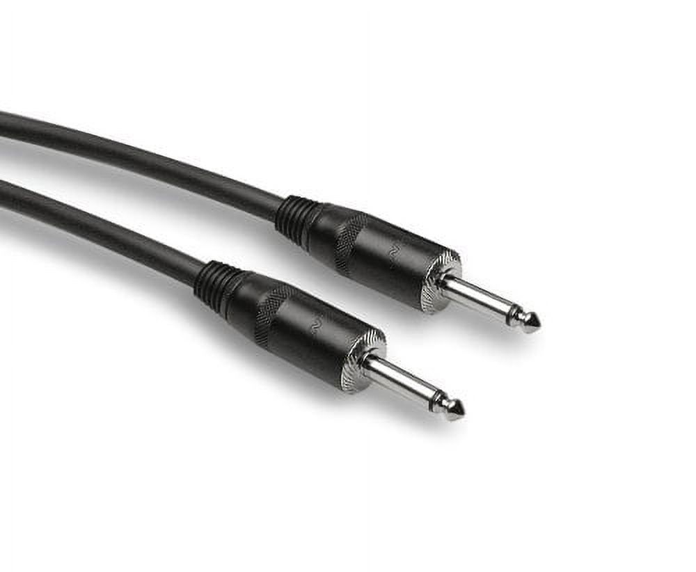 Hosa SKJ-410 REAN 1/4 inch TS to 1/4 inch TS Pro Speaker Cable,10 feet - image 1 of 2
