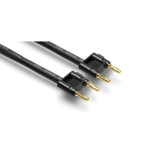 Hosa SKJ-620BB Dual Banana to Dual Banana Speaker Cable, 20 feet