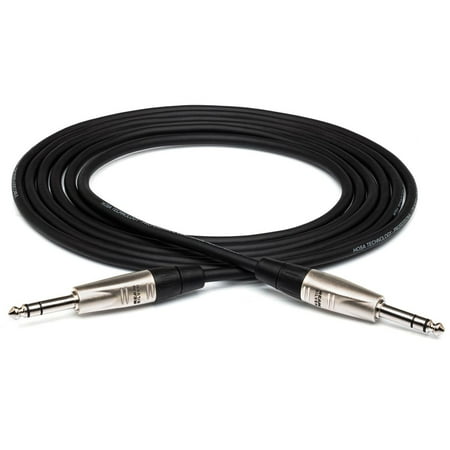 Hosa Technology 1.5' Pro Balanced 1/4" TRS Male to 1/4" TRS Male Interconnect Audio Cable