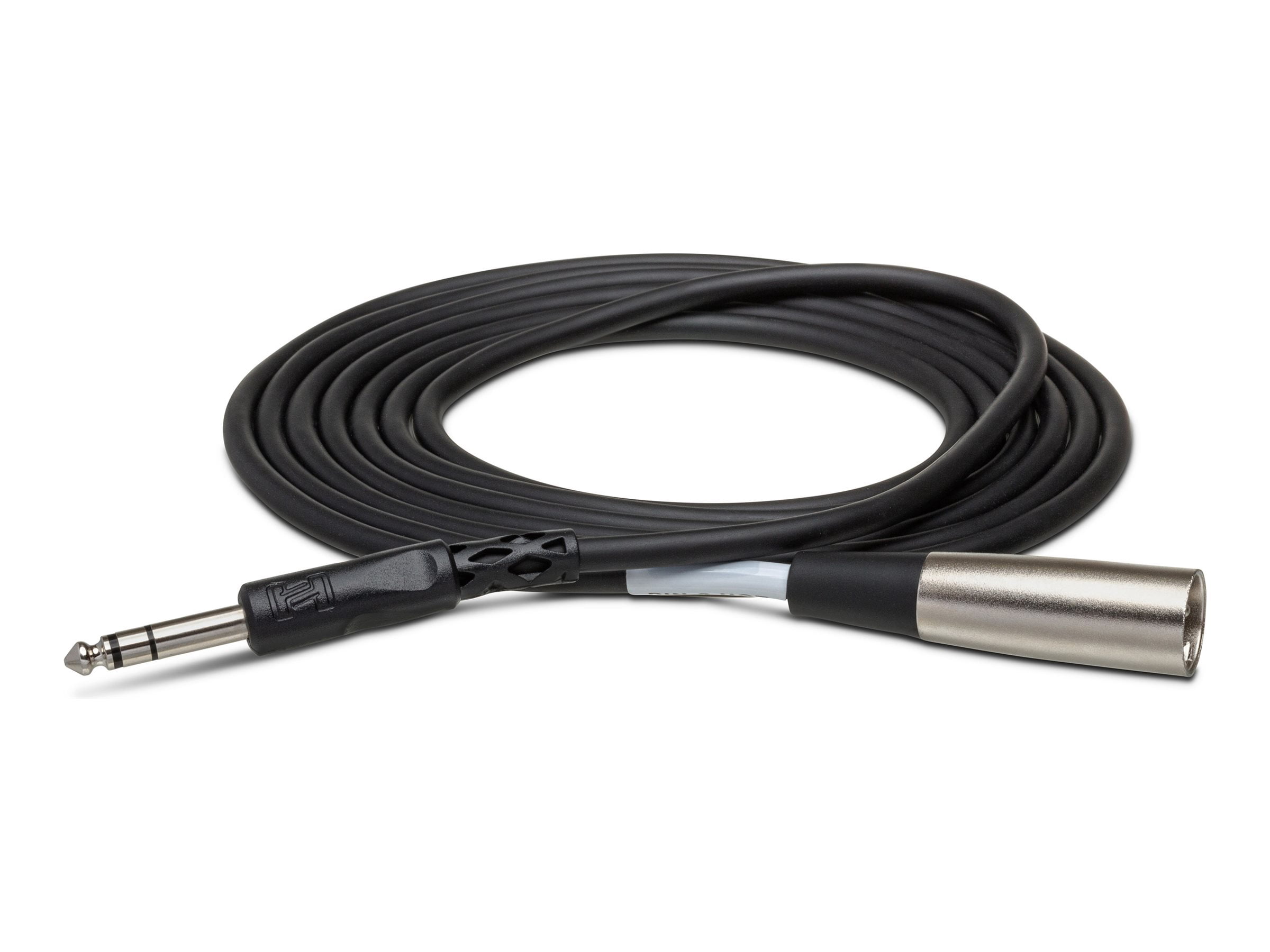 Hosa Technology 20' Balanced 3 Pin XLR Male to Stereo (TRS) 1/4" Male Audio Interconnect Cable