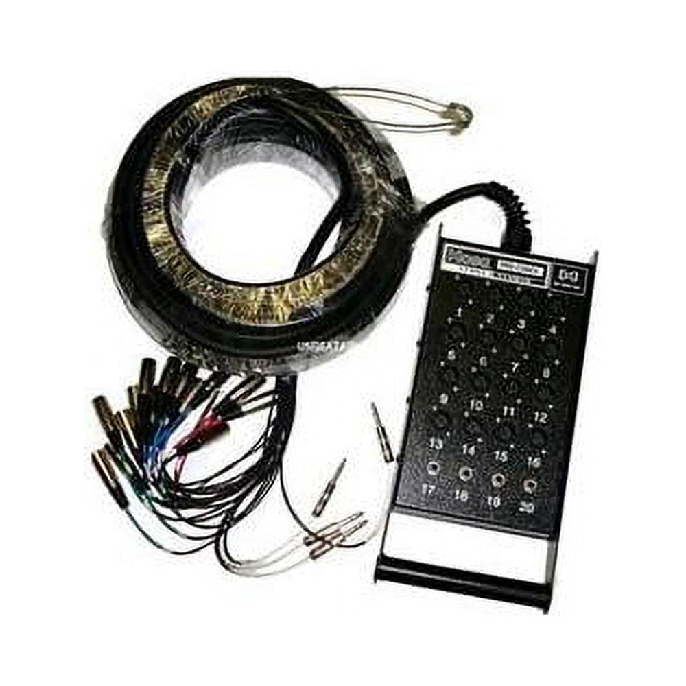 Hosa Technology 25' Stage Box Snake with 16 3-Pin XLR Send and 4 TRS Return Channels