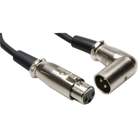 Hosa XRR-105 5' XLRF to Right-Angle XLRM Cable