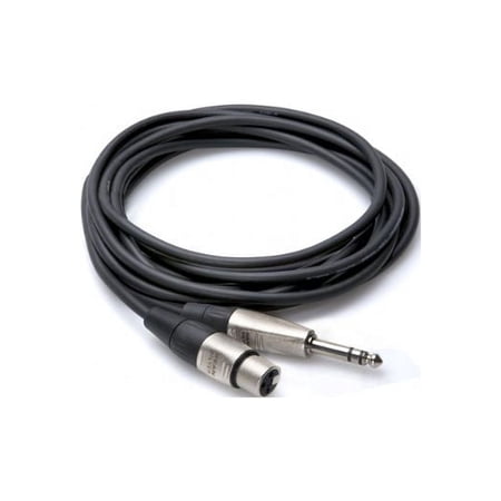 Hosa Technology 50' REAN 1/4" TRS to XLR3F Pro Balanced Interconnect Audio Cable