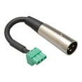 thumbnail image 1 of Hosa Technology 6" Low-Voltage PHX3F to XLR3M Adapter, 1 of 2