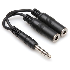 Hosa YPP-118 Y Cable 1/4 in TRS to Dual 1/4 in TRSF