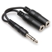 Hosa YPP-118 Y Cable 1/4 in TRS to Dual 1/4 in TRSF