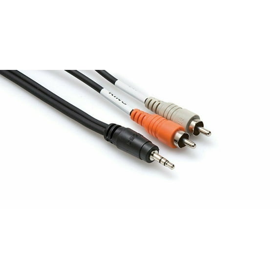Hosa Technology CMR210 10 Feet TRS to Two RCA Cable