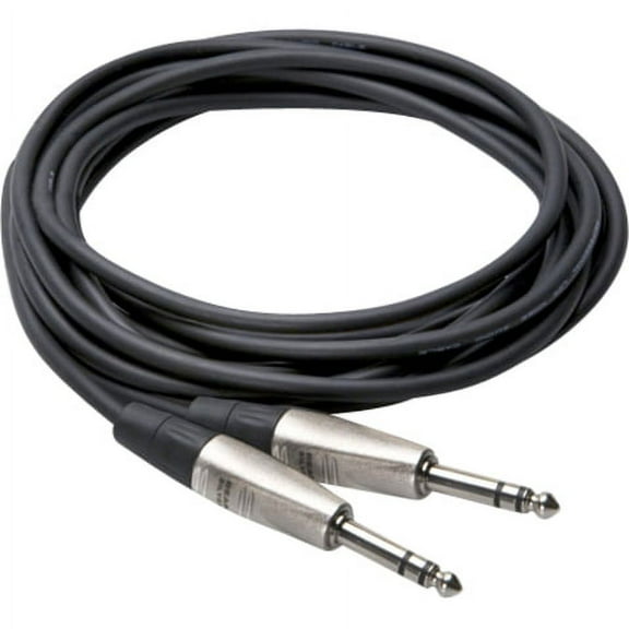 Hosa Pro HSS-030 Balanced Interconnect Cable REAN 1/4" TRS Male to REAN 1/4" TRS Male 30 footHosa Pro HSS-030 Balanced Interconnect Cable REAN 1/4" TRS Male to REAN 1/4" TRS Male 30 foot