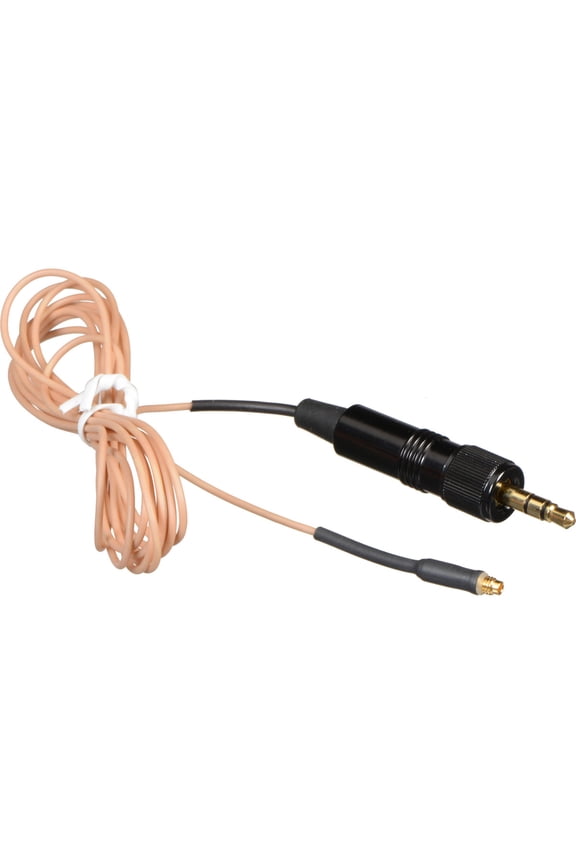 Mogan Cable for Sennheiser Wireless Bodypack Transmitters, Beige