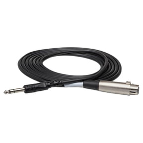 Hosa Balanced Interconnect Xlr3F to 1/4 in Trs 3Ft