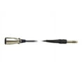 thumbnail image 1 of Hosa Technology STX-105 M 5 ft Audio Cable, XLR3 Male to Stereo Jack Male, 1 of 4