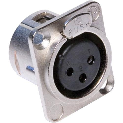 Hosa Technology XLR3F Panel Mount Jack Connector