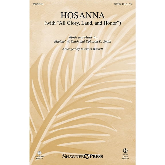 Hosanna (with All Glory, Laud And Honor  StudioTrax CD) Studiotrax CD Arranged by Michael Barrett