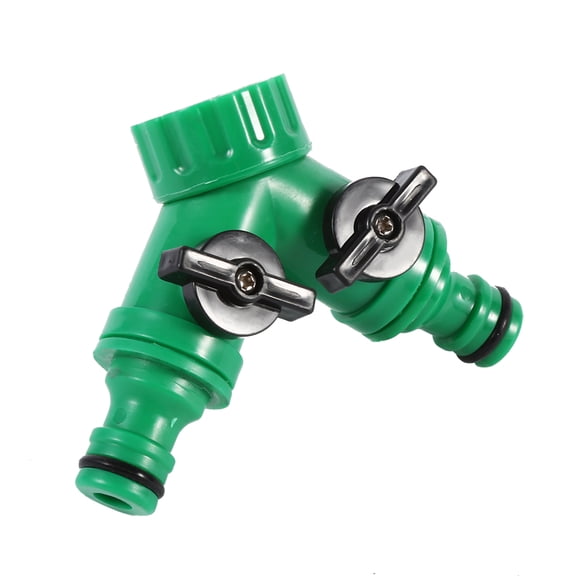Hose 1Pcs 3-Way Adapter Y Connector Adaptor Switch Garden Watering Drip Irrigation Hose Pipe 3/4"