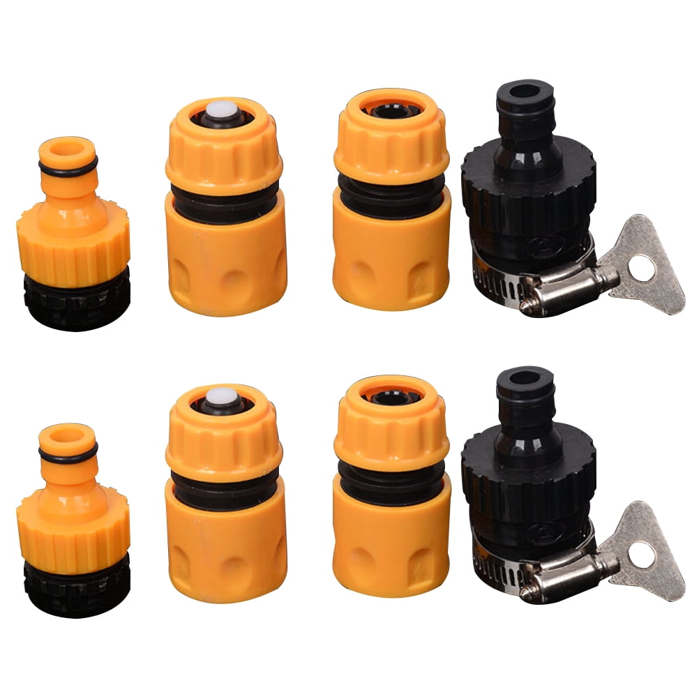 Hose 8 Pcs Water Pipe Seal Sprinkler Connector High Pressure