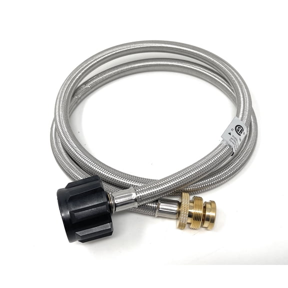 Hose Adapter Assembly 12 (144) 1lb to 20lb Propane Tank Converter for QCC1/ Type1